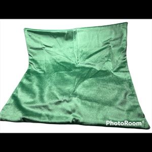 Cozy Solid Velvet Throw Pillow Sham 2 Piece Set